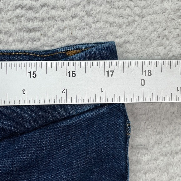 Good American Flare Jeans Women's Size 5 (Fits 34X32) Blue Denim GLF478T - Picture 5 of 9